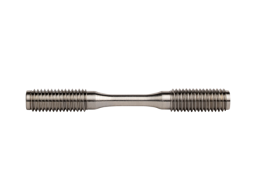 Round specimen with threaded end for creep tests