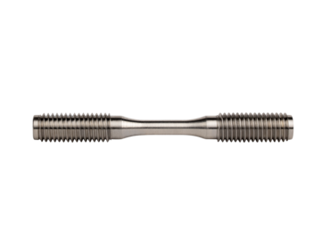 Round specimen with threaded end for creep tests