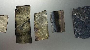 Essai des batteries solides Essai des feuilles de lithium métal Essai des batteries solides Feuilles de lithium métal dégradées