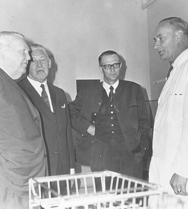 Ludwig Erhard visits Zwick