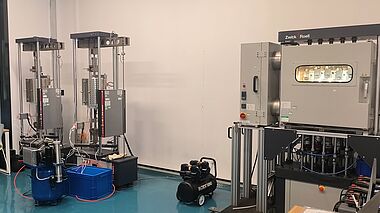 Drei Kappa Prüfmaschinen für den Ausbau des neuen Labors JITRI