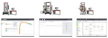 Un seul logiciel pour toutes les machines d’essais et déroulements d’essais