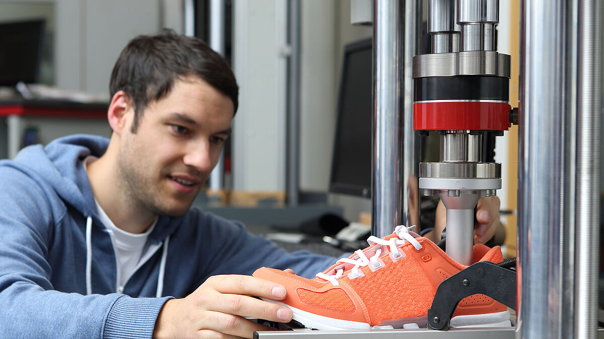 Running shoe hotsell type test