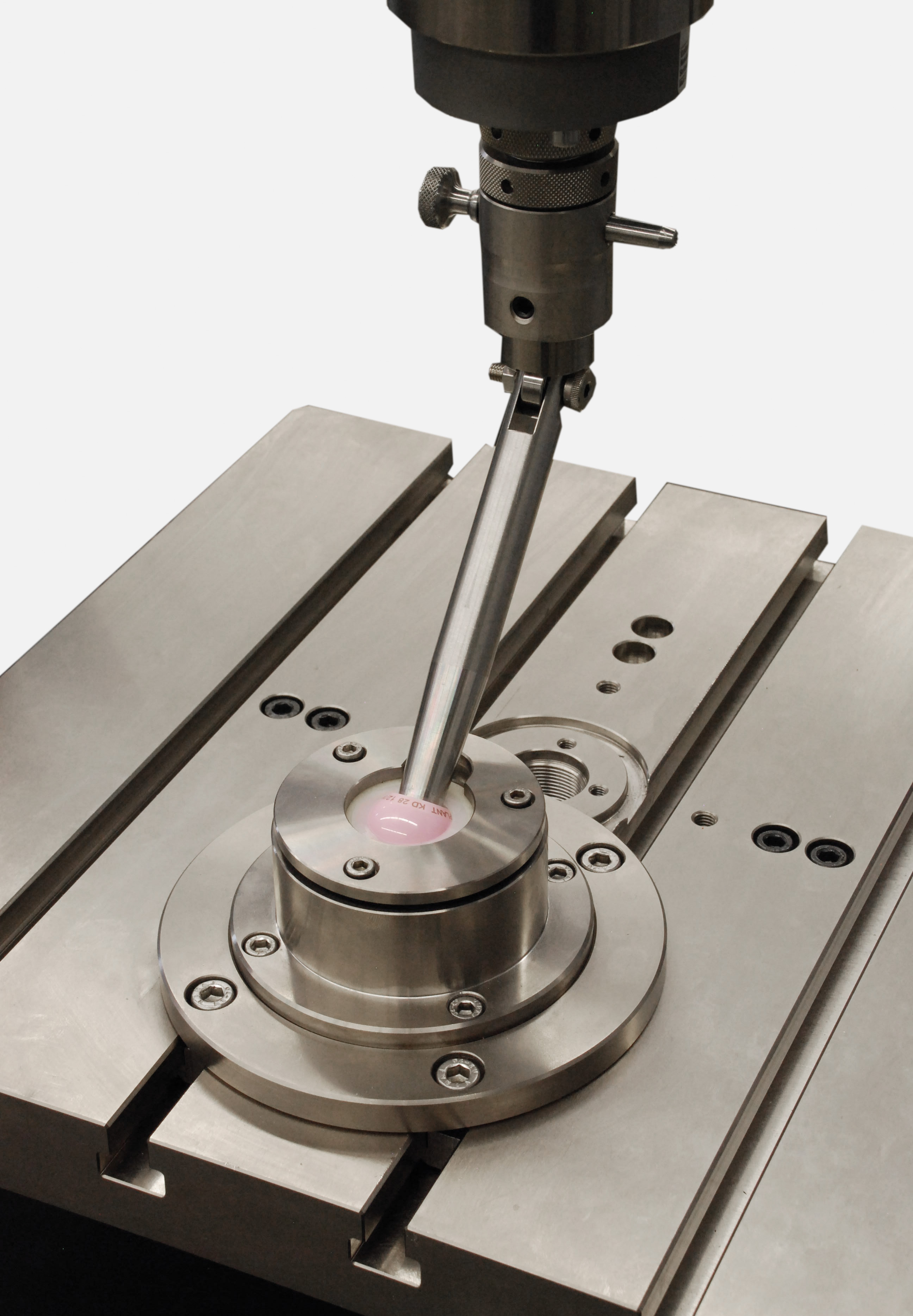 Testopstelling voor lever-out tests volgens ASTM F1820