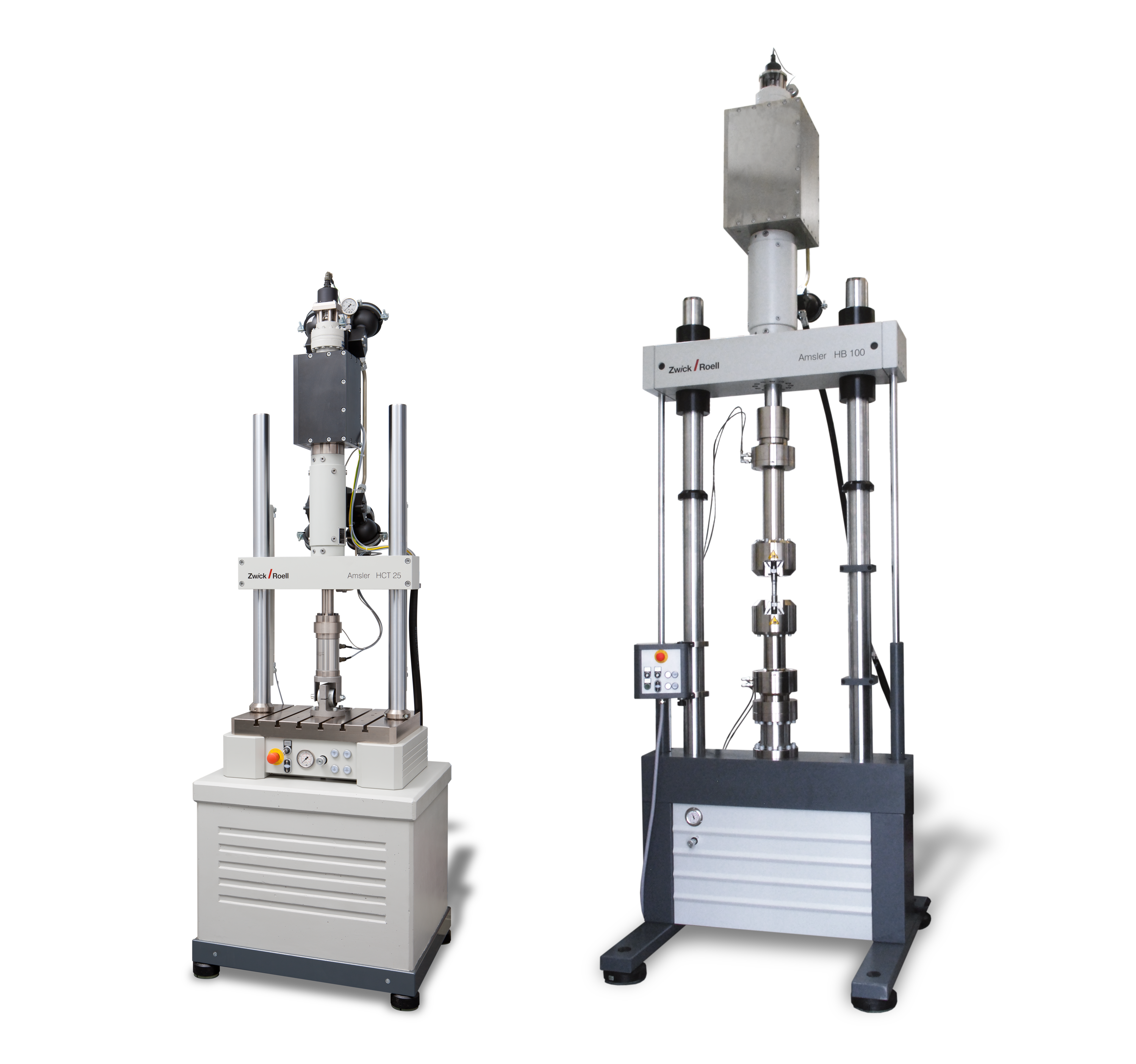 Máquinas de ensayos servohidráulicas de torsión axial HCT y HBT