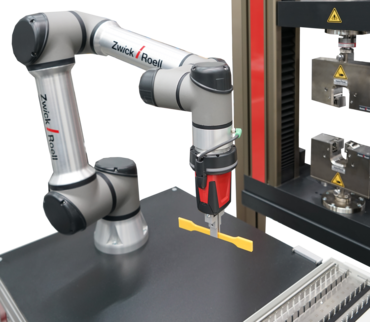 Ensaio de tração automatizado em plástico conforme ASTM D638