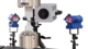 Close-up of a high-speed tear test