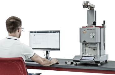 Mflow Fließprüfgerät mit PC-Anbindung Mflow Fließprüfgerät mit PC und Anwender