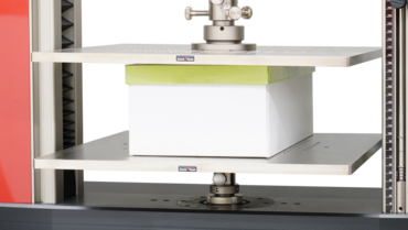 Complete compression test kit for compression tests on soft foam materials