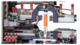 ISO 11608-5 Vue détaillée de l’espace d’essai : pièces interchangeables spécifiques à l’injecteur avec option Poka Yoke garantissant une mise en place correcte des échantillons.