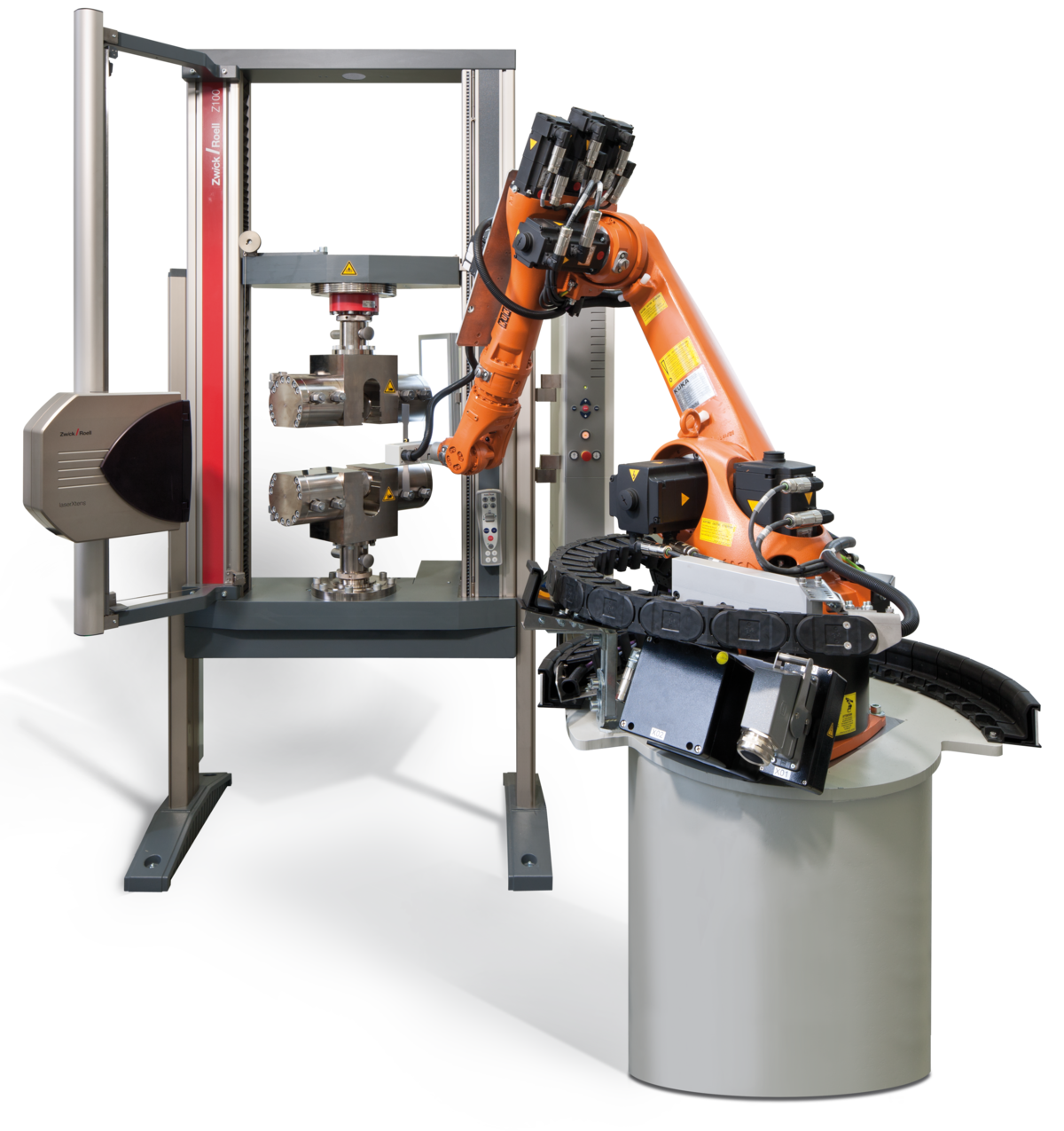 Robotic testing system roboTest R: tensile and flexure tests | ZwickRoell