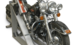 Mounting of an electromechanical testing actuator on a Harley
