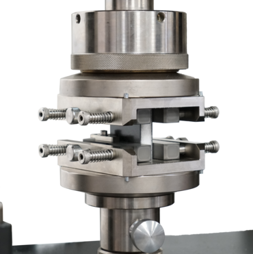 Dispositif de compression pour les essais de compression sur les matériaux composites stratifiés selon ASTM C365, ASTM C364, ASTM D7336, EN 826, EN 14509 et ISO 844.