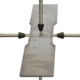 Automated measurement of the specimen cross section in the robotic testing system