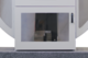 Pendulum impact testing machine HIT450P with sliding door or hinged door