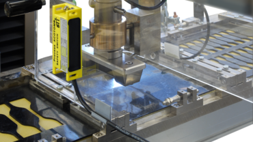 roboTest X Probenstanzen Arbeitsraum