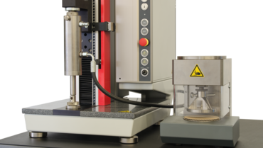 Test fixture for determining the bursting strength (compression test)