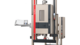 Plastics testing system with temperature chamber