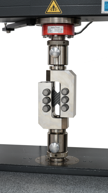 ASTM D7078 V-Notch Rail Shear Prüfvorrichtung von ZwickRoell