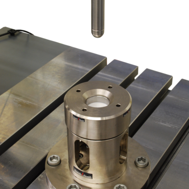 Fixture for puncture tests 50 kN / 20 m/s
