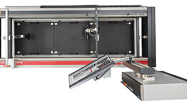 Horizontal testing of catheter systems