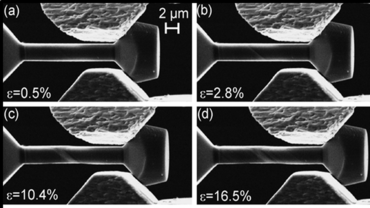 ZHN/SEM: Determining crystal size-dependent plasticity