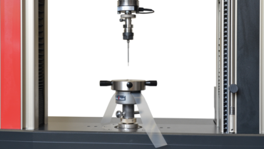 Puncture test fixture films