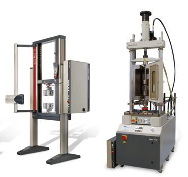 Static and dynamic materials testing machines