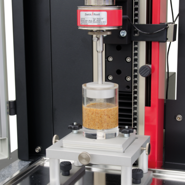 Viscosity measurement with back extrusion fixture ex. veal sausage mustard 1