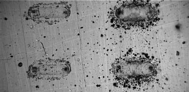 Uji keausan mikro dengan nanoindenter ZHN
