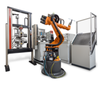 Sistema automatizado roboTest R para ensaios em metais
