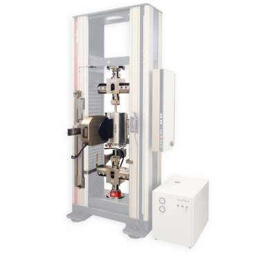 高溫測試：使用AllroundLine 拉伸試驗機搭配高溫爐，可在最高達 +2,000°C 下進行高溫測試