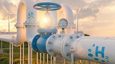 KIH-Test an Metall für Wasserstoff-Pipelines
