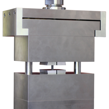 Druckvorrichtung (Shear-loading), IITRI-Ausführung für den Composite Druckversuch nach ASTM D3410