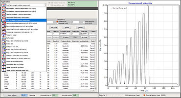 InspectorX硬度計ソフトウェア：: 全ての可能な試験メソッドの概略